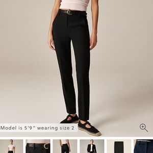 J.Crew Black High Rise Cameron pant